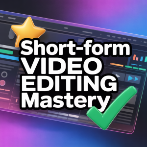 ⭐ Short-Form Video Editing Mastery ✅